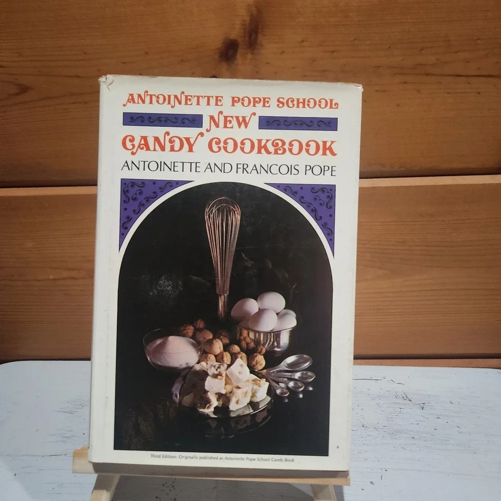 Vintage Antoinette Pope School New Candy Cookbook - 1967
